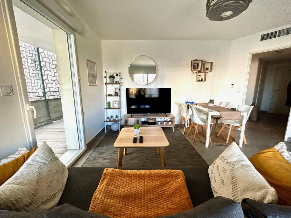 Appartement Cosy - Port Marianne - Garage Sous Sol Montpellier Eksteriør billede